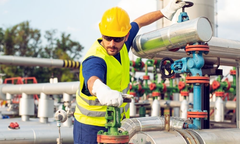 Medical Gas Line Inspection — Branching Scenario